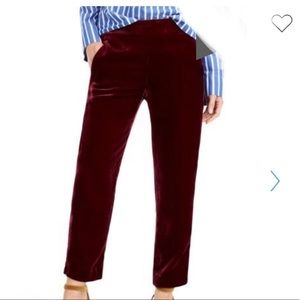 J.Crew Velvet Pull-on Easy Pants size 10T
